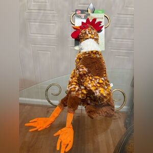 Spot Skinneeez  Rooster 🐔 Assorted Dog Toy, 16” Clinker & Squeaker